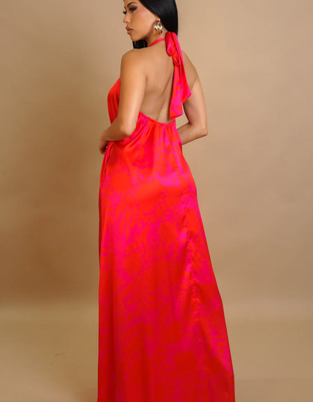 VACATION MAXI DRESS - RED