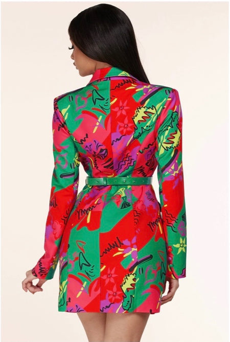 Fresh Queen Blazer Dress