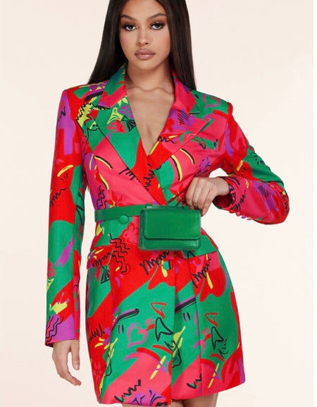 Fresh Queen Blazer Dress