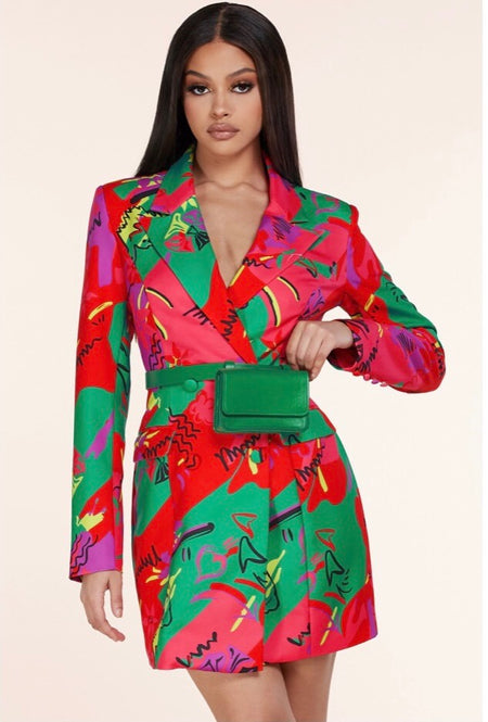 Fresh Queen Blazer Dress