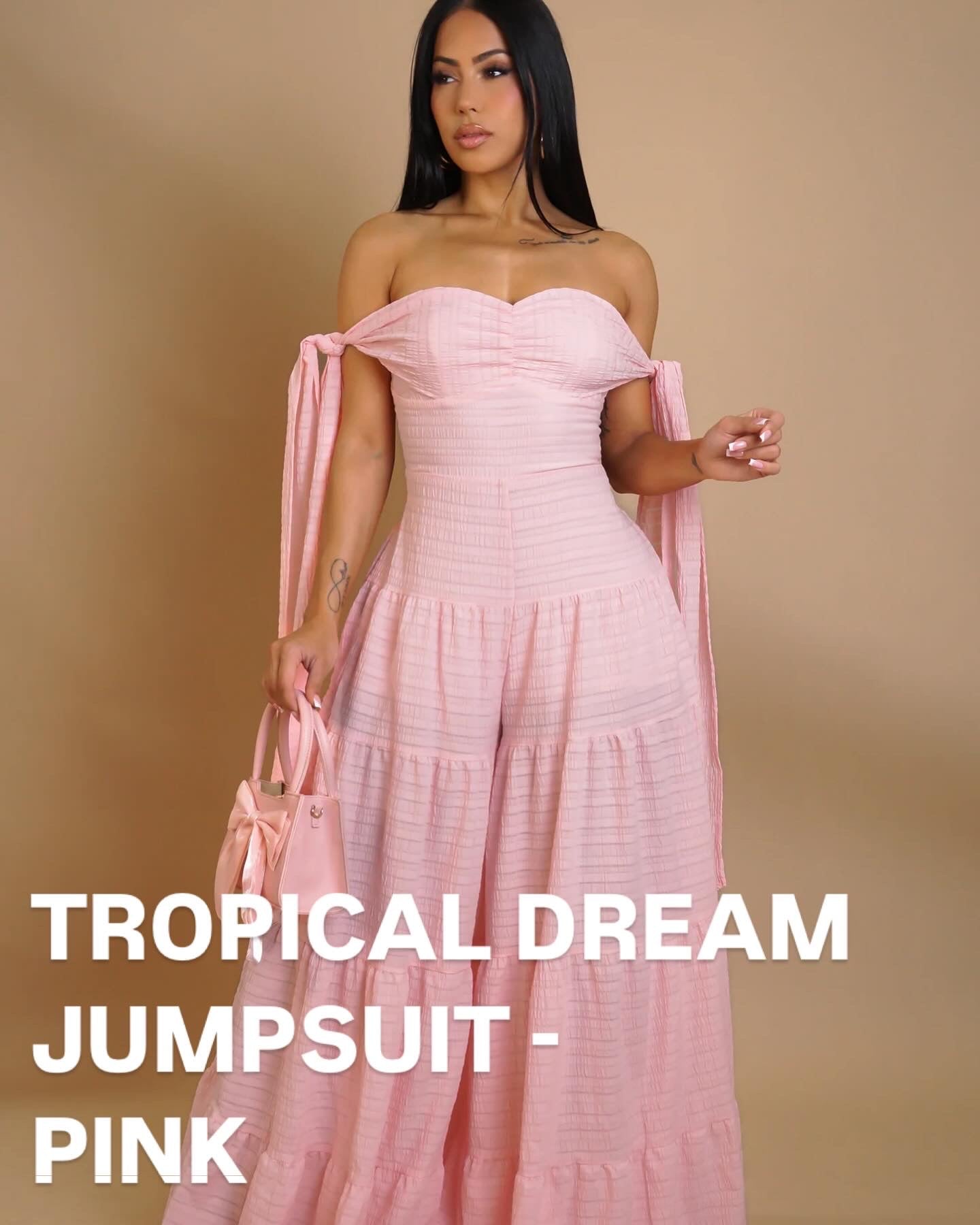 Dream Jumpsuit Pink