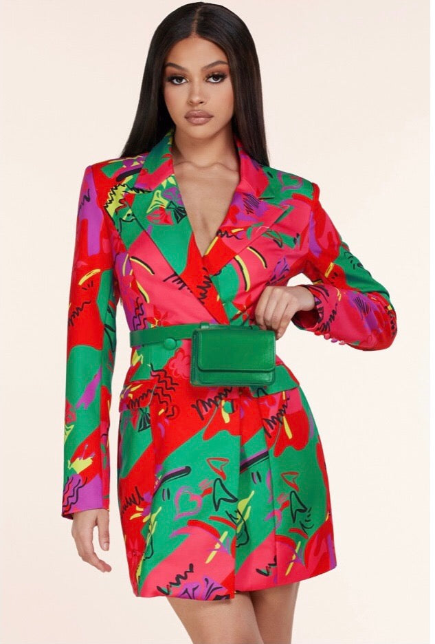 Fresh Queen Blazer Dress