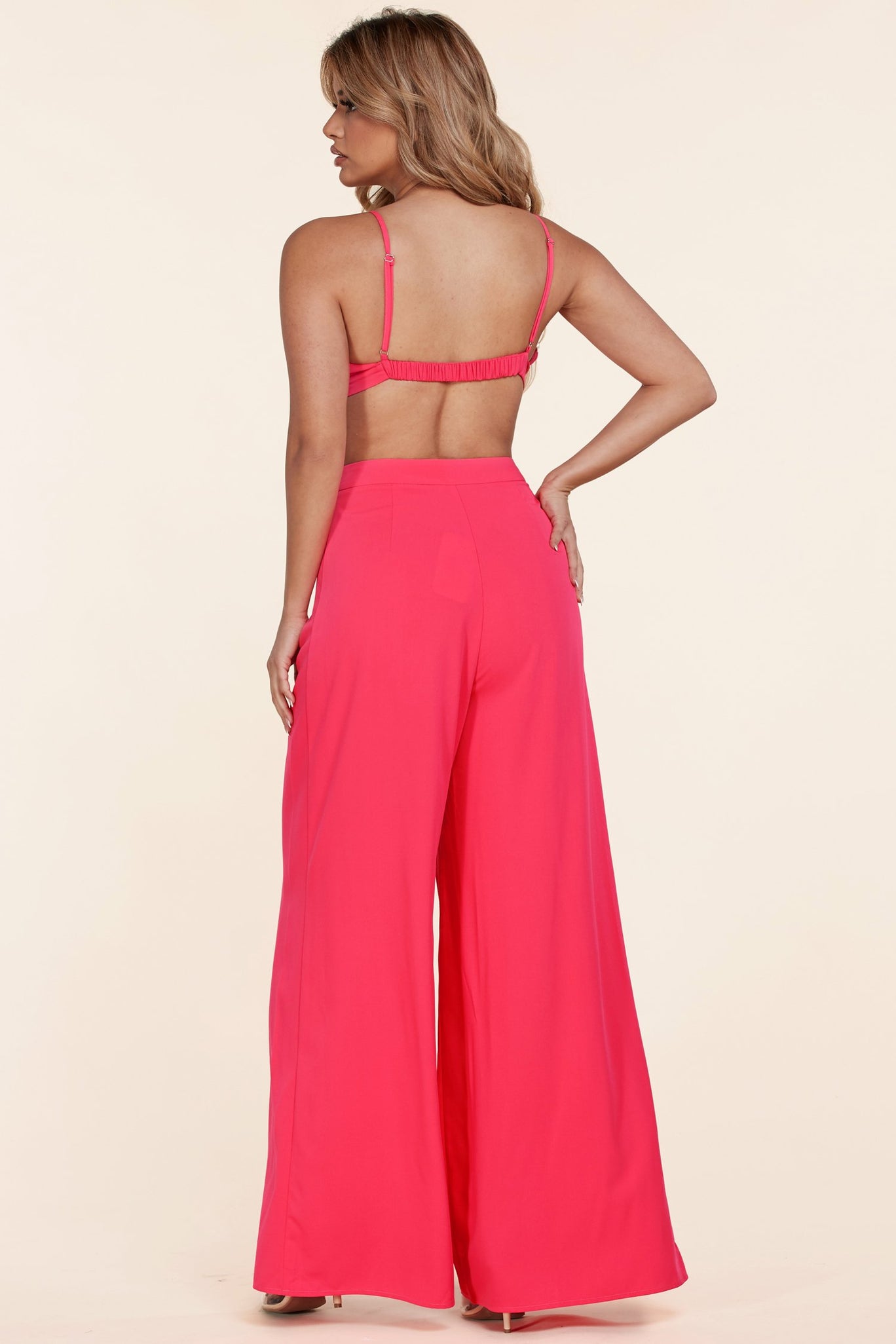 Fiery Three Piece Pants Set
