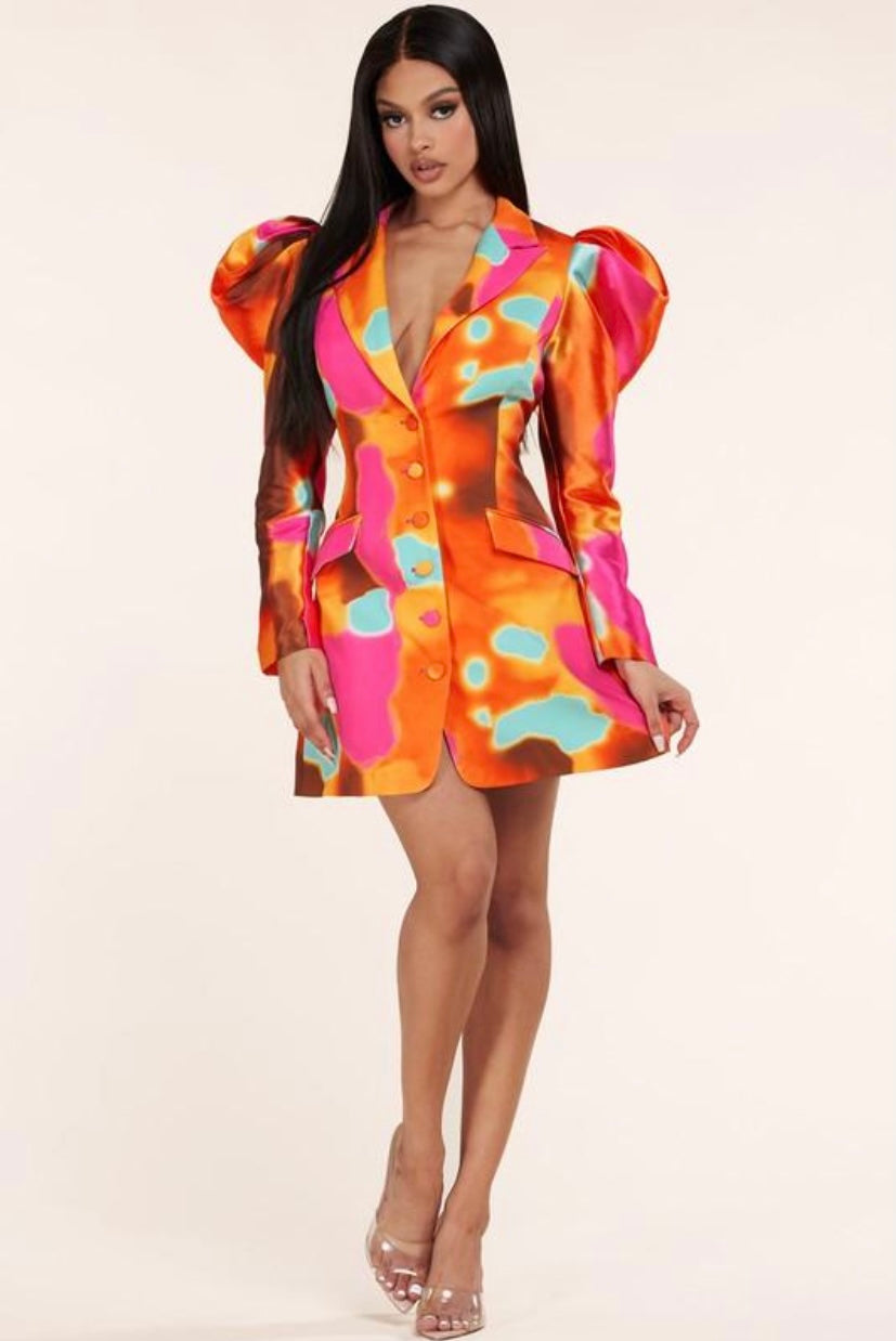 Fusion Mini Blazer Dress