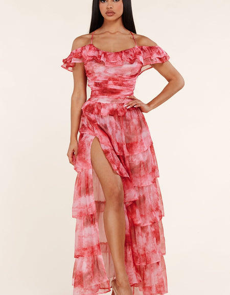 Glam Off Shoulder Dress