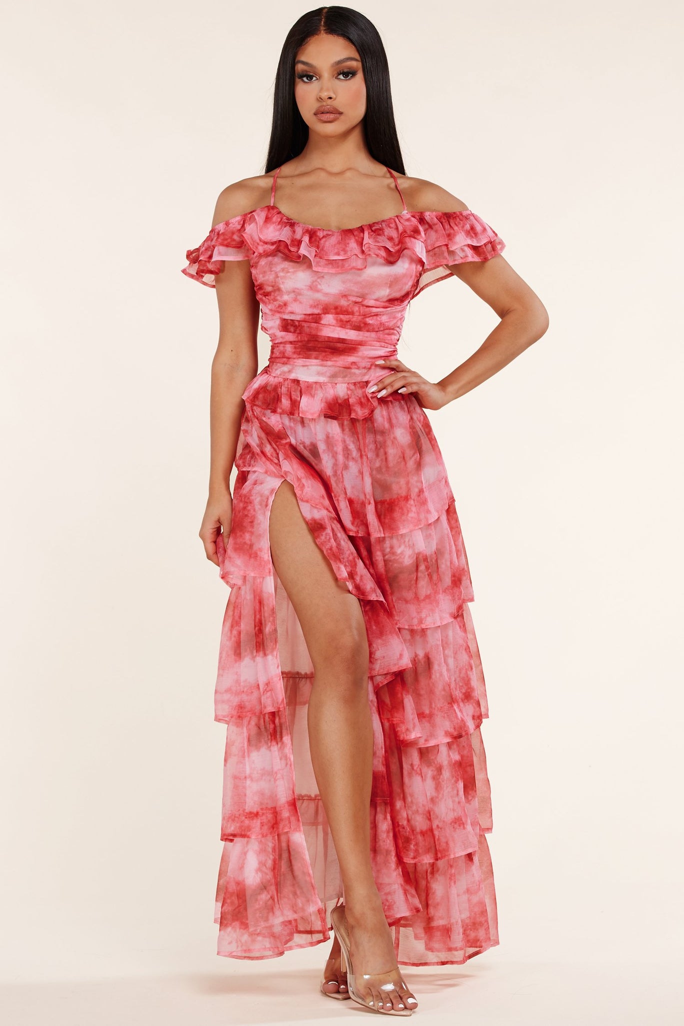 Glam Off Shoulder Dress